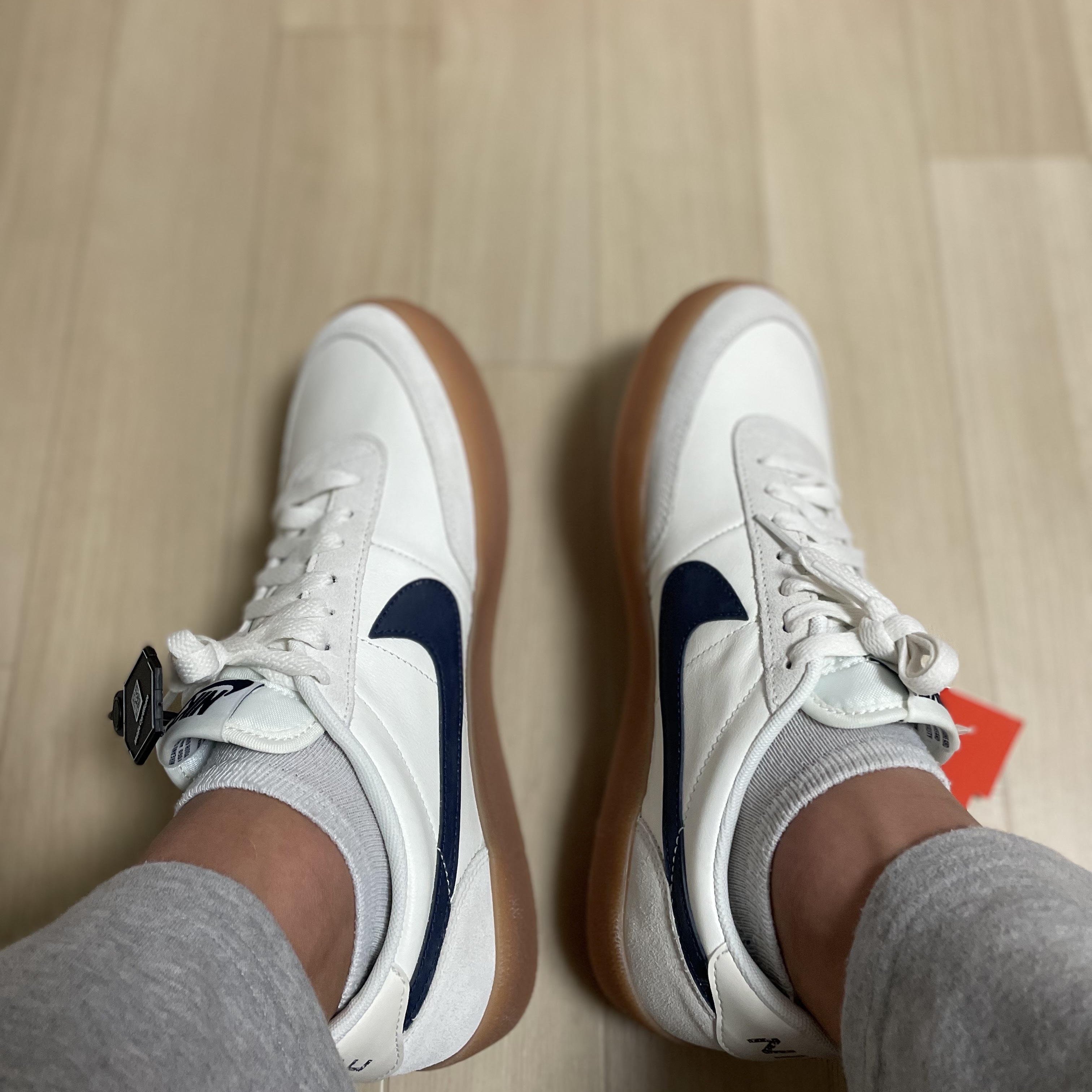 Nike x J.Crew Killshot 2 Sail Midnight Navy 착용 스타일 - 2