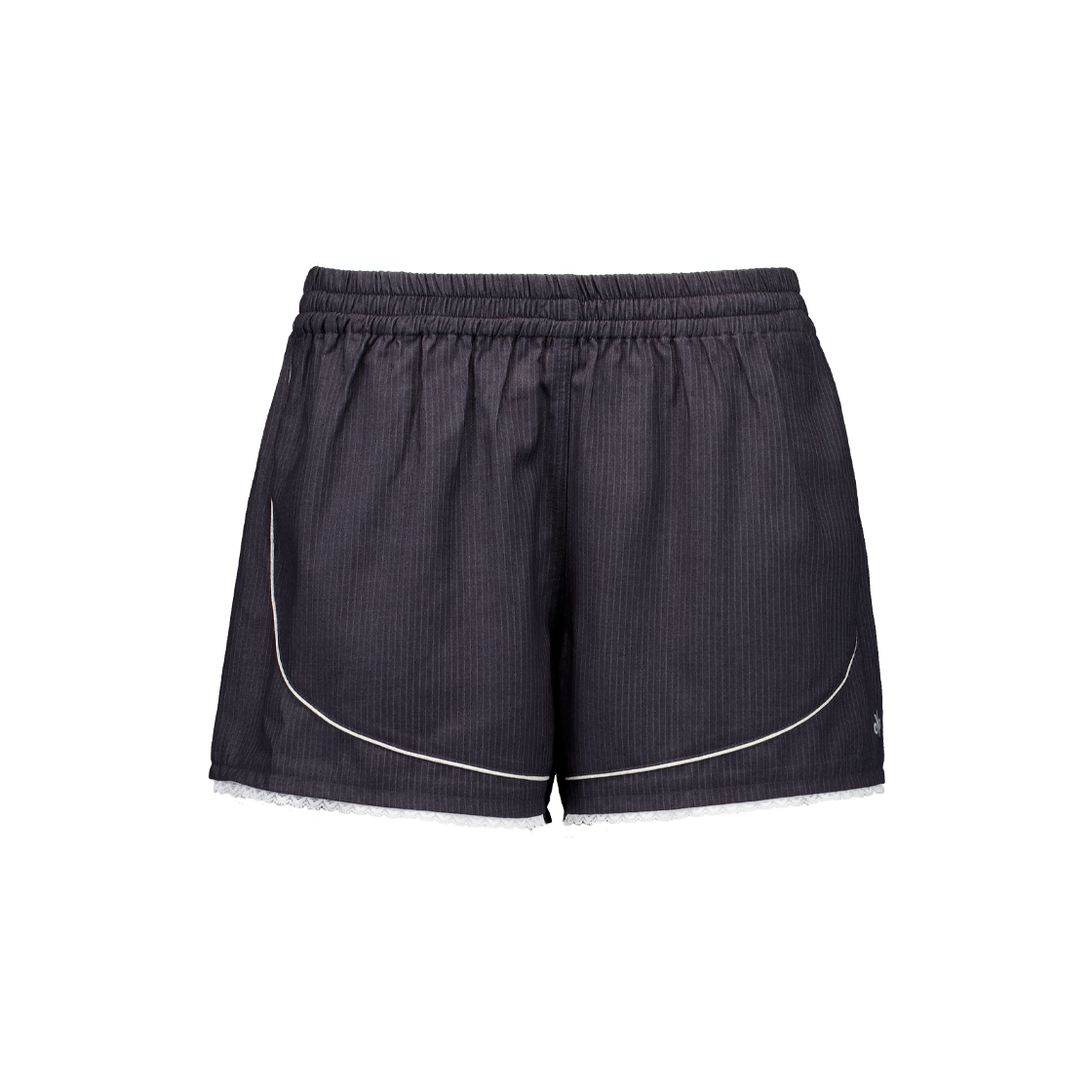 P0000BZH NAVIVERSE Luna Banding Shorts Gray