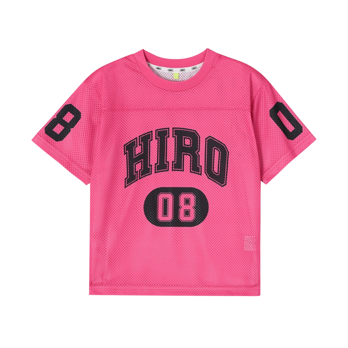 (키즈) 히로 블랭크 메쉬 저지 핫 핑크((Kids) Hiro Blank Mesh Jersey Hot Pink)