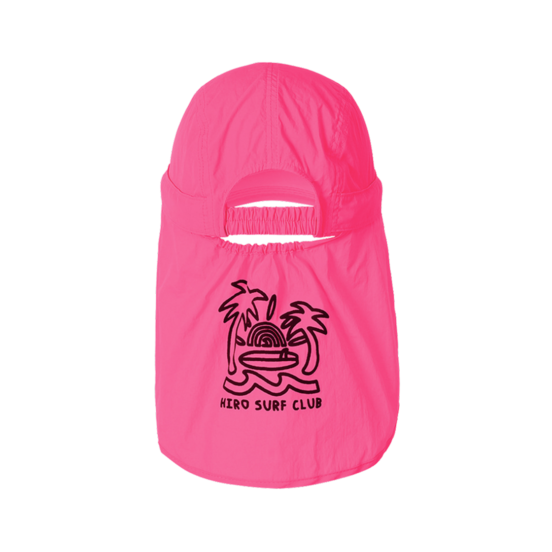 (키즈) 히로 썸머 선쉐이드 캡 네온 핑크((Kids) Hiro Summer Sunshade Cap Neon Pink) - 2