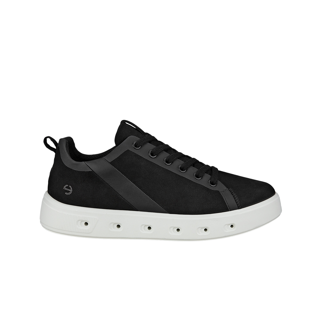 (W) 에코 스트릿 720 스니커즈 블랙((W) Ecco Street 720 Sneakes Black) - 1
