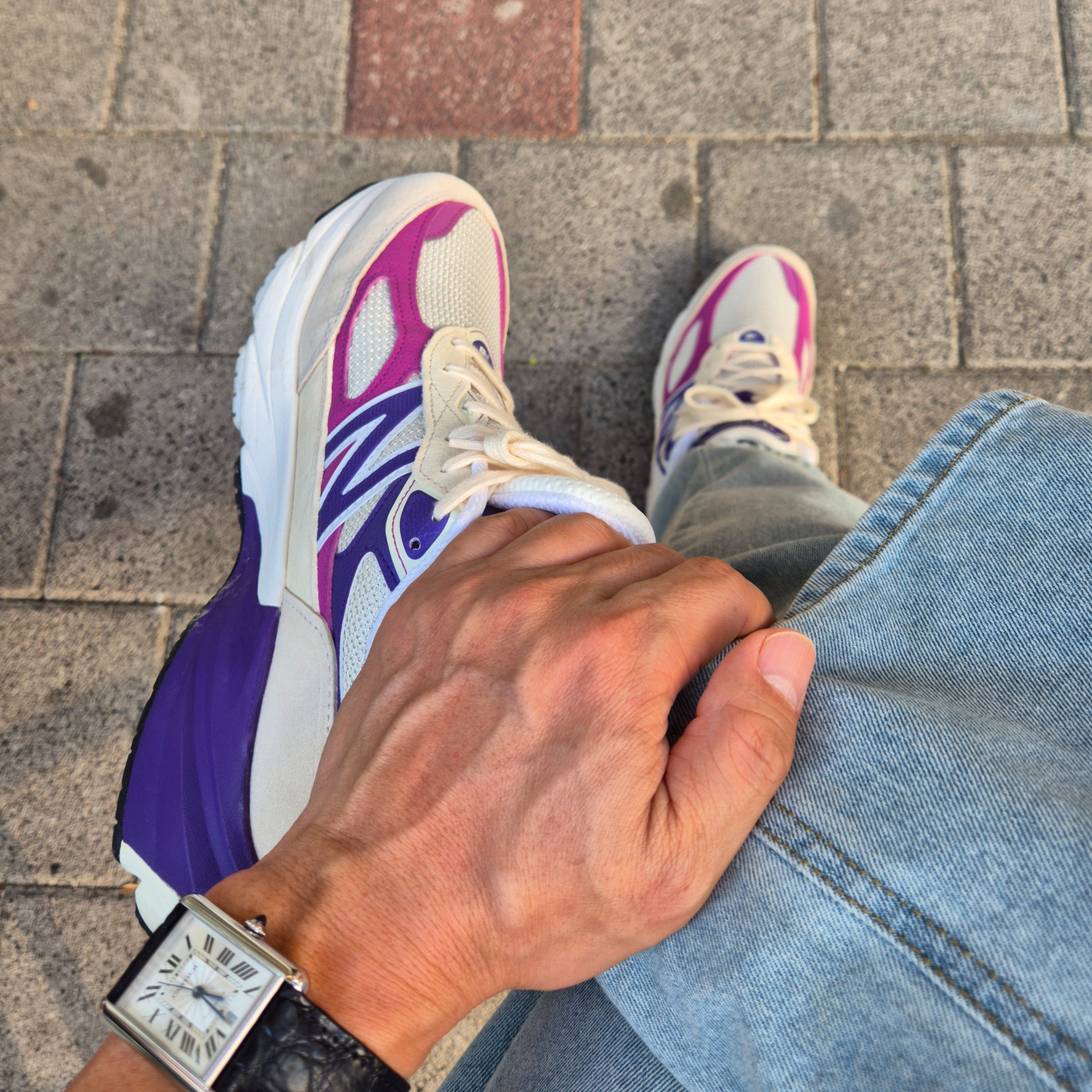 New Balance 990v6 Made in USA Limestone Magenta, Cartier Tank Must Watch Extra Large Automatic Steel Bracelet Steel 착용 스타일