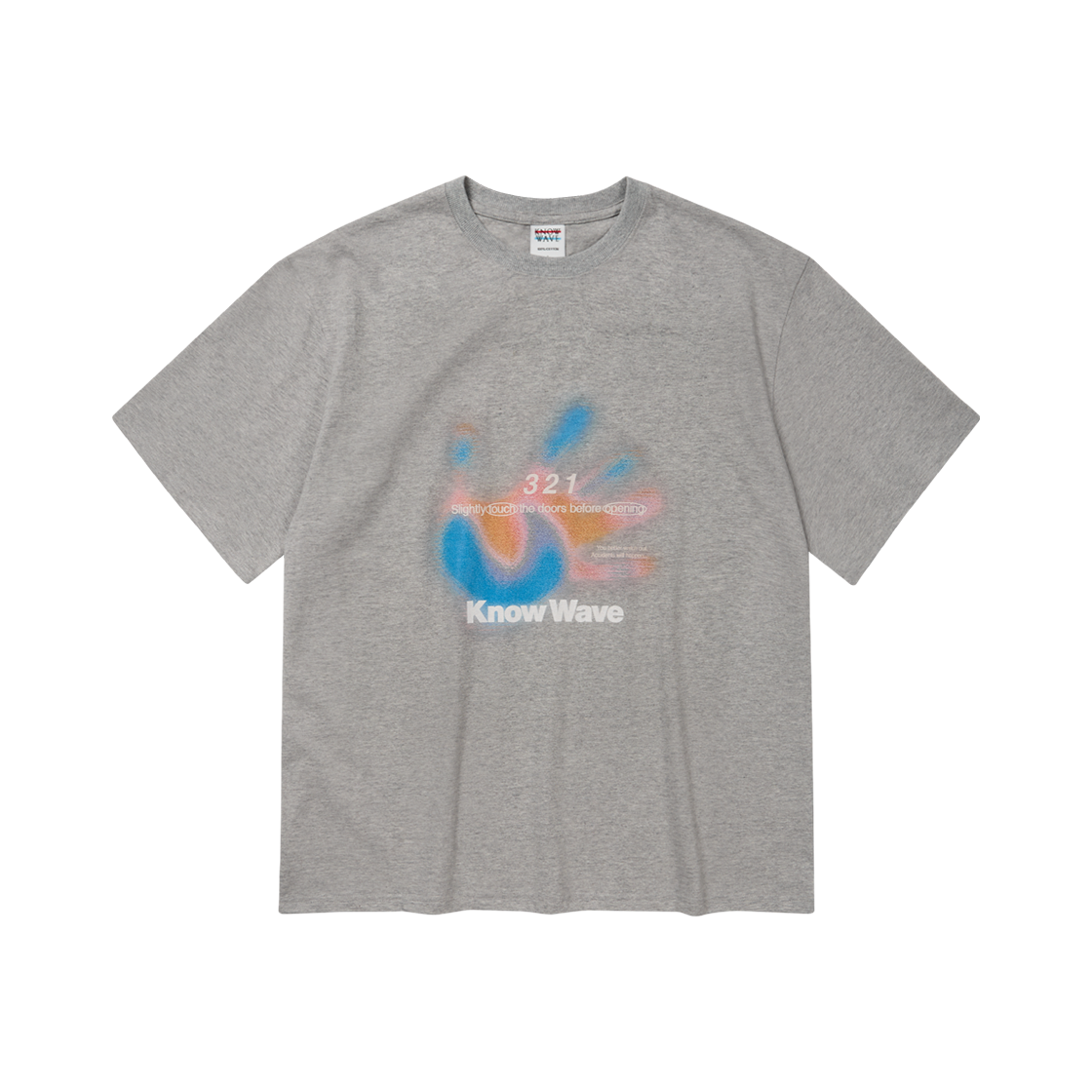 KN25T002GRY Knowwave Palm Heat Tee Gray