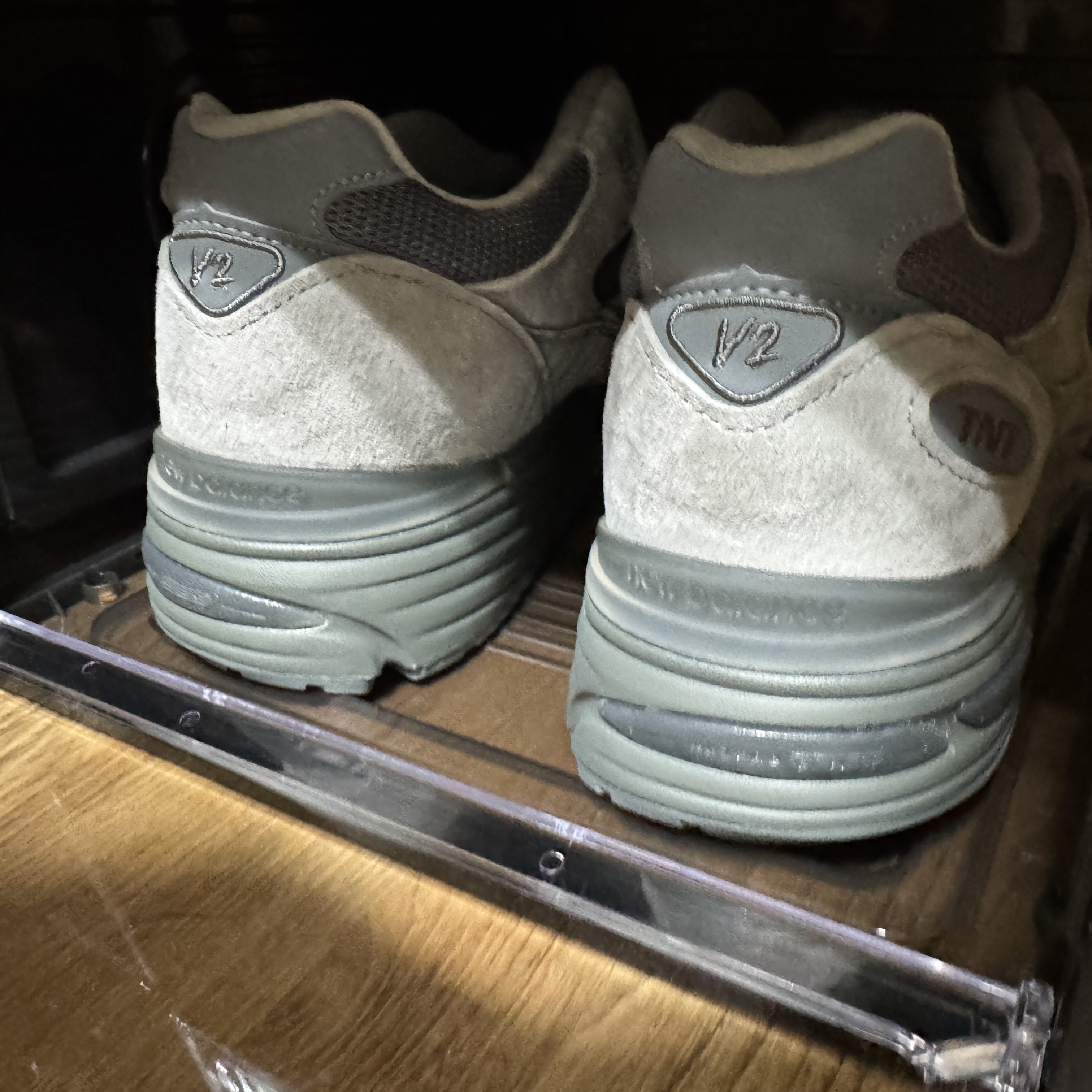 New Balance x Thisisneverthat 991v2 Made in UK Grey 착용 스타일