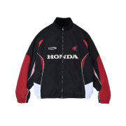 Honda Track Zip Up Jacket Red
