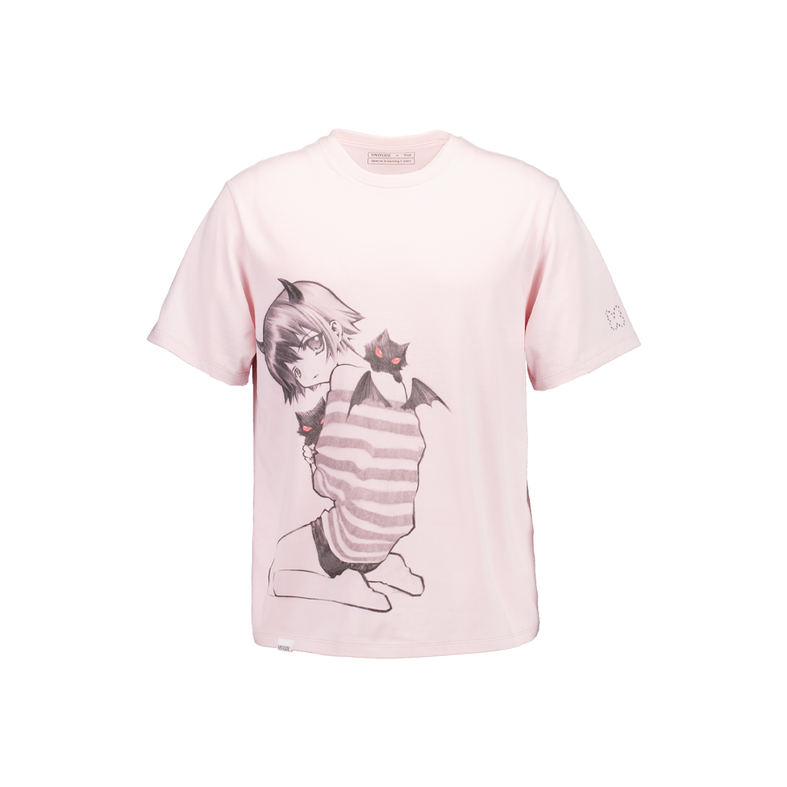 P0000CAN NAVIVERSE Dreaming T-Shirt_Pink