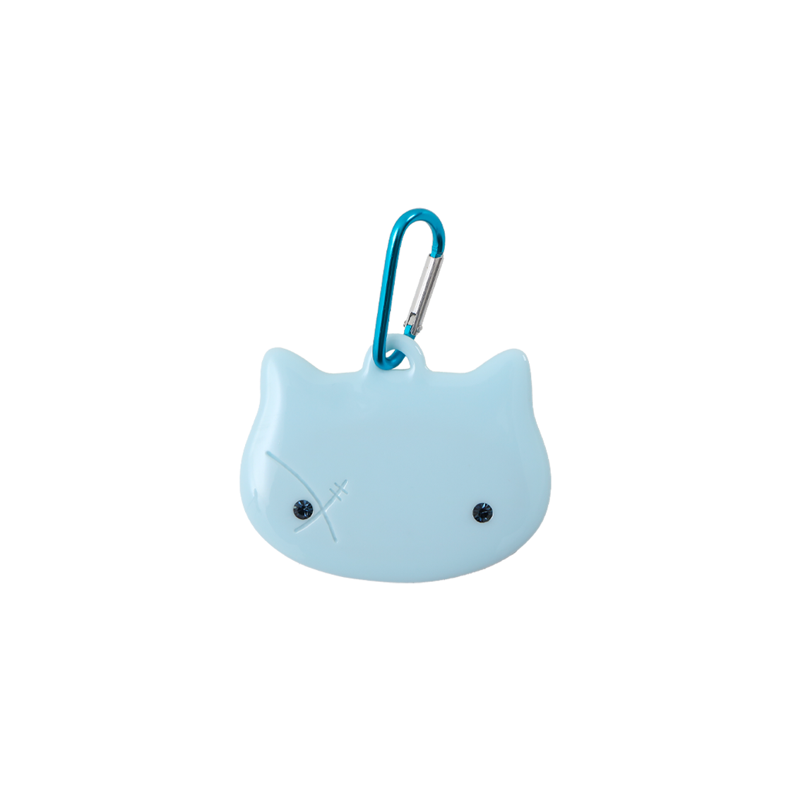 ＊韓国＊［NAVIVERSE］Cat Mirror keyring 3color Cat Mirror keyring_Black - naviverse