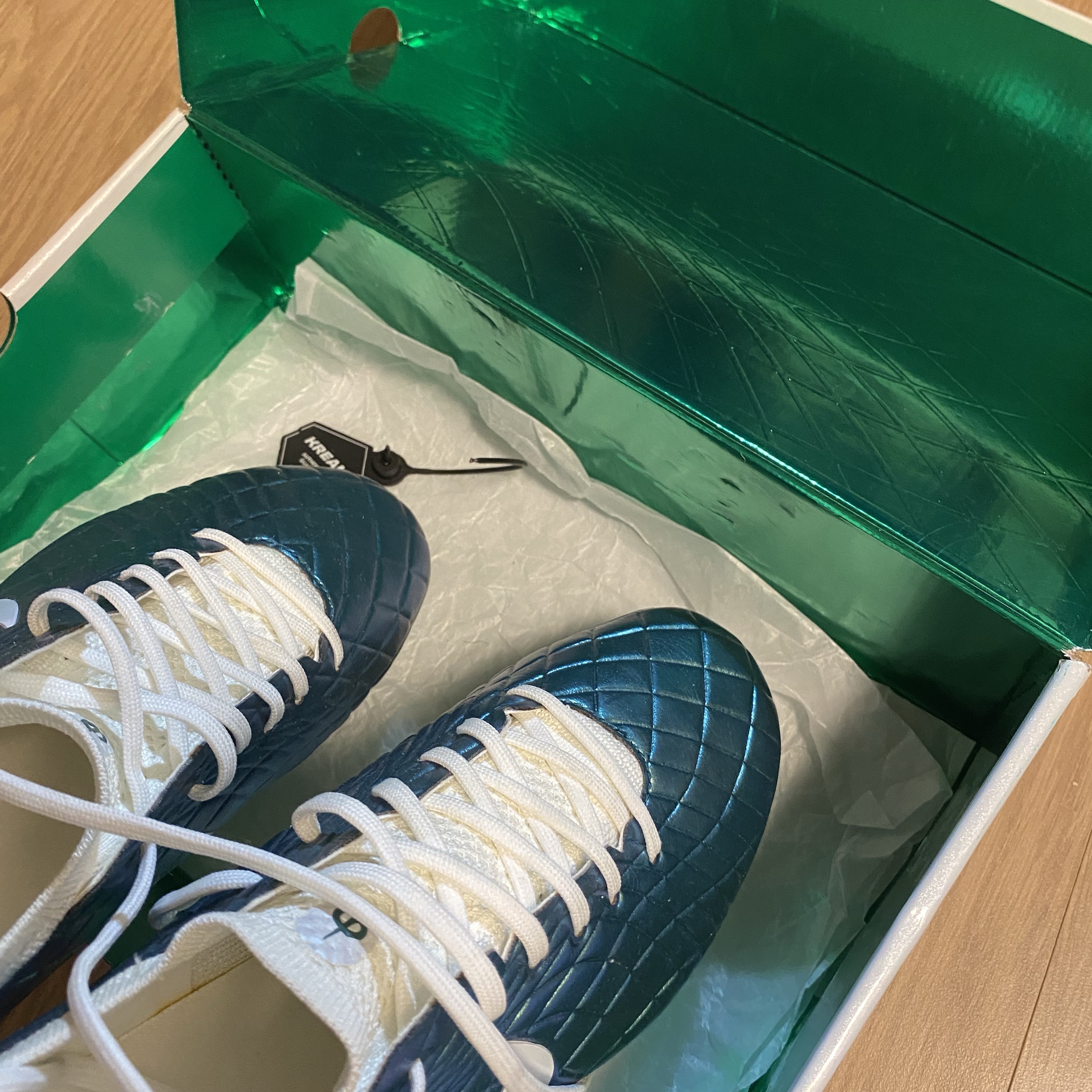 Nike Tiempo Emerald Legend 10 Elite AG Pro Dark Atomic Teal Sail 착용 스타일 - 6