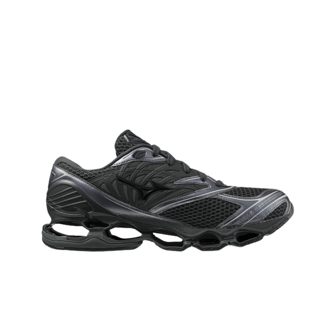 미즈노 웨이브 프로페시 LS 블랙 샌드 메탈릭 그레이(Mizuno Wave Prophecy LS Black Sand Metallic Grey)