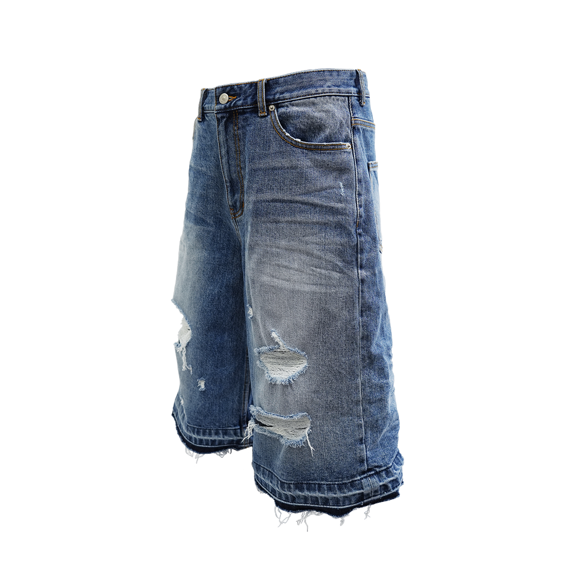 25021-9621-011-BL [더블적립]Farfromwhat Far VTG Jean Shorts Blue - #2
