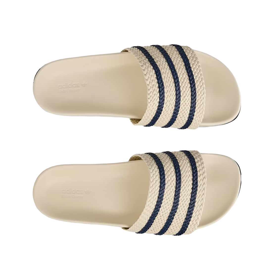 아디다스 x 웨일스 보너 아딜렛 원더 화이트 나이트 인디고(Adidas x Wales Bonner Adilette Wonder White Night Indigo) - 2