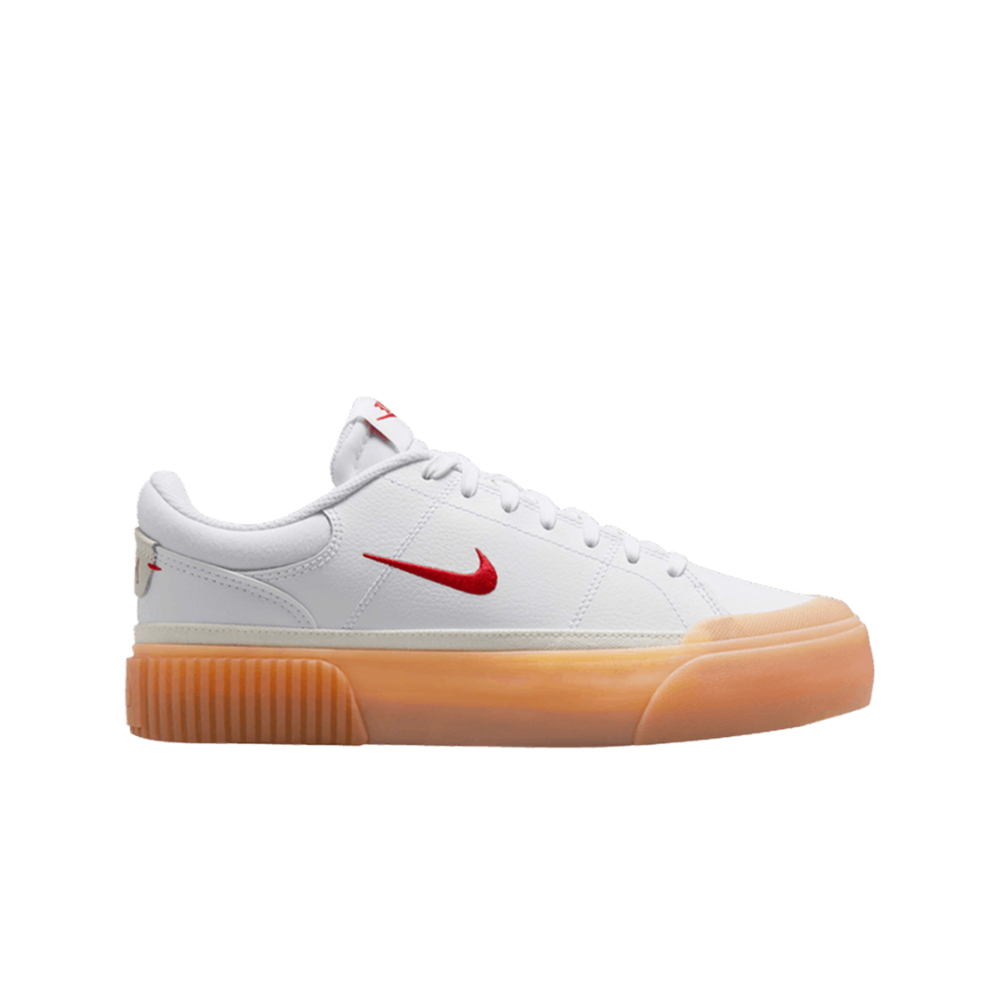 FV5526-103 (W) Nike Court Legacy Lift White Gum Yellow