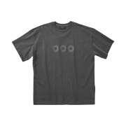 999Humanity EVD Logo Half T-Shirt Charcoal