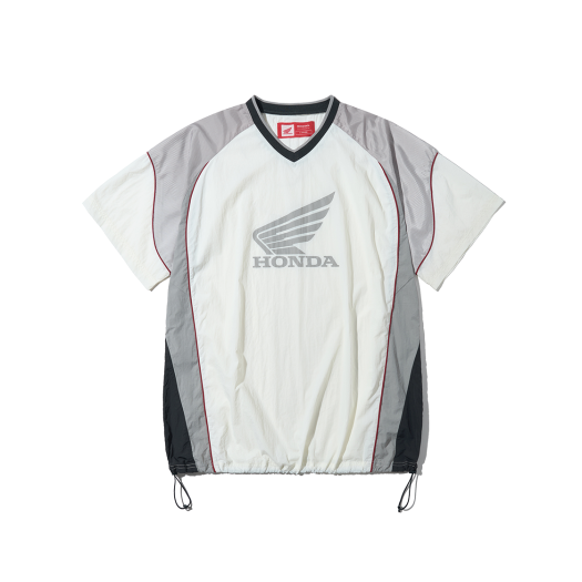 HFM1SS399SIV Honda Speed Track Nylon T-Shirt Ivory