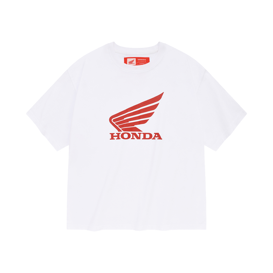 혼다 오리지널 윙 로고 티셔츠 화이트(Honda Original Wing Logo T-Shirt White)
