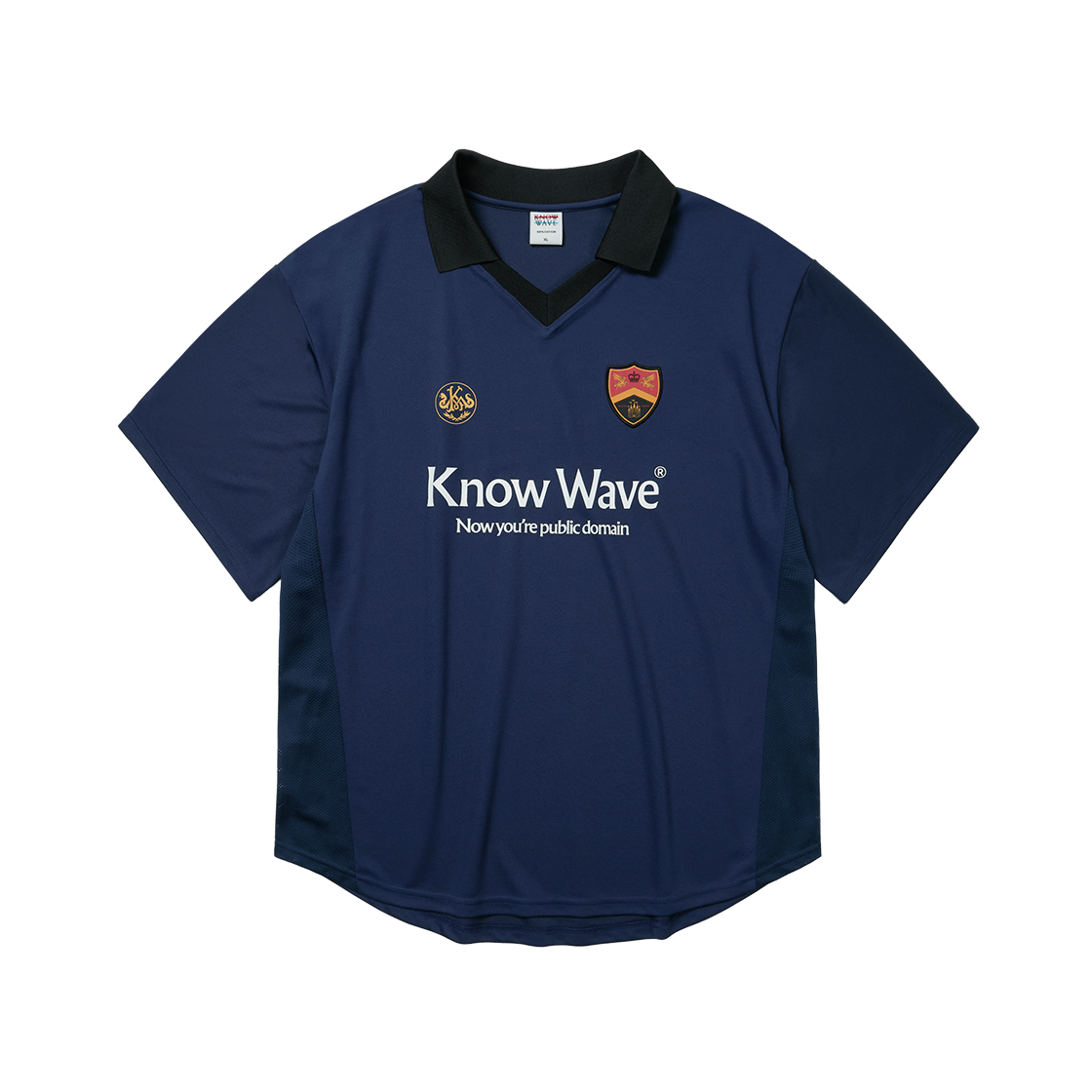 KNT25007NVY Knowwave Jersey Tee Navy