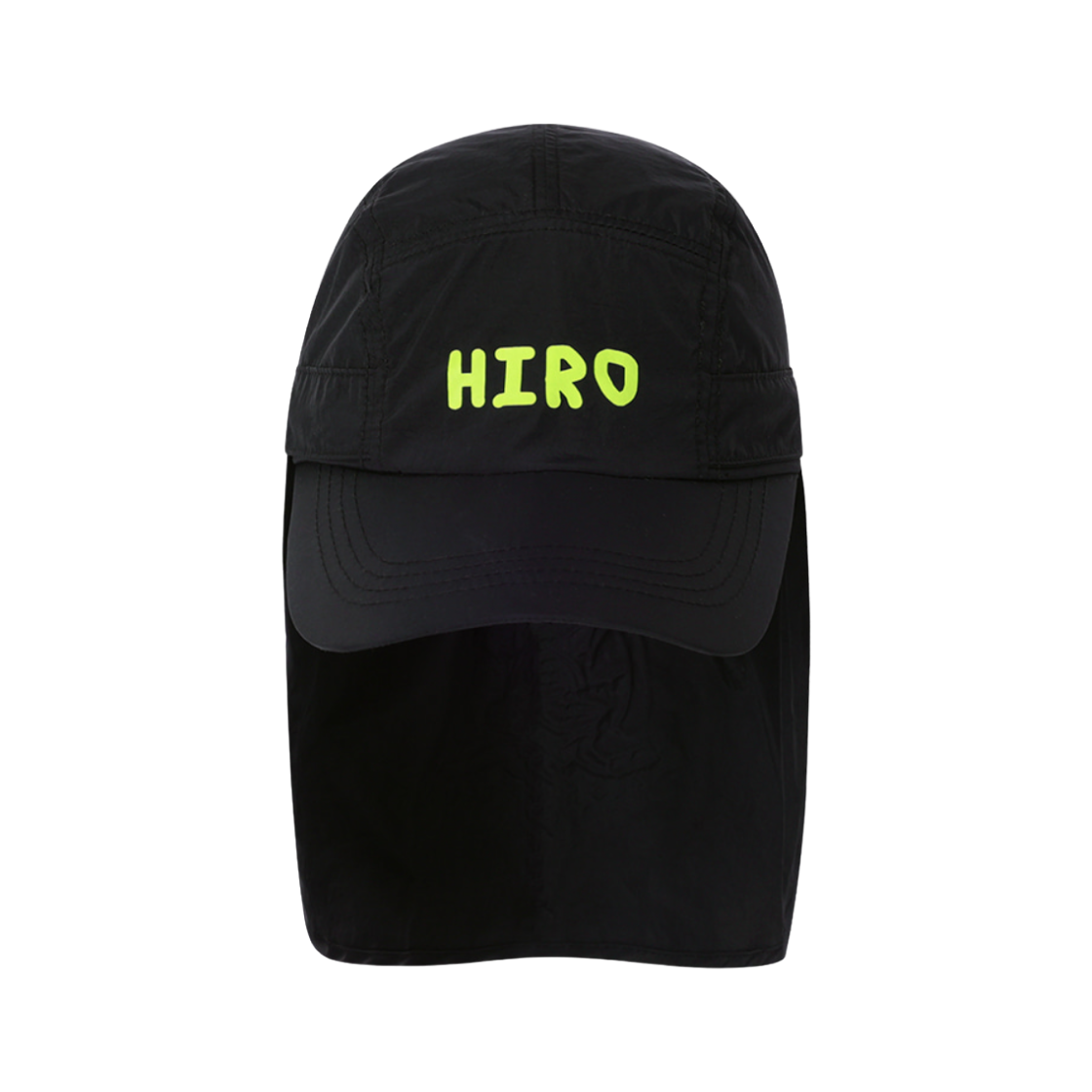 - (Kids) Hiro Summer Sunshade Cap Black