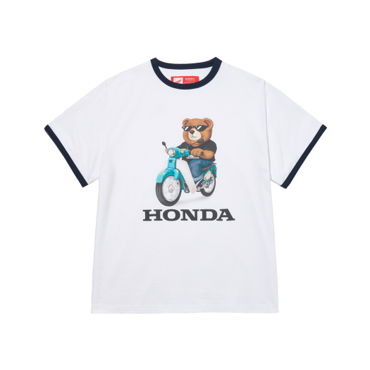 HFM1SS334SWH Honda Bear Ringer T-Shirt_White