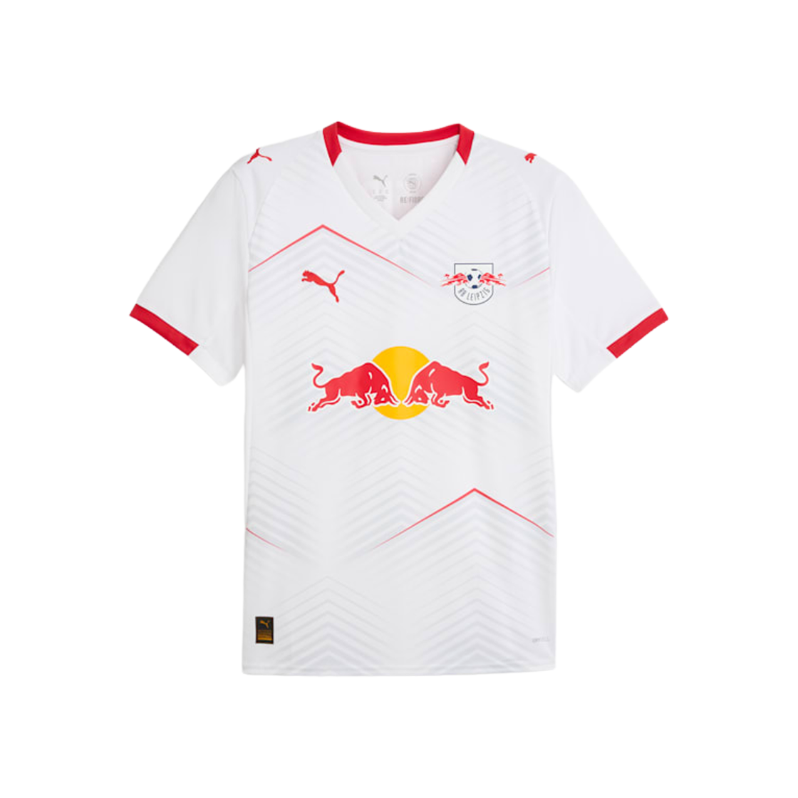 푸마 RB 라이프치히 2025/26 홈 저지 화이트 (논 마킹 버전)(Puma RB Leipzig 2025/26 Home Jersey White (Non Marking Ver.)) - 1