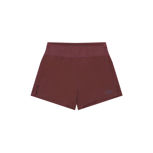(W) Nike Trail Dri-Fit Brief Lined Running Shorts Red Sepia Black - Asia