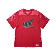 Honda Original Wing Logo Mesh T-Shirt Red