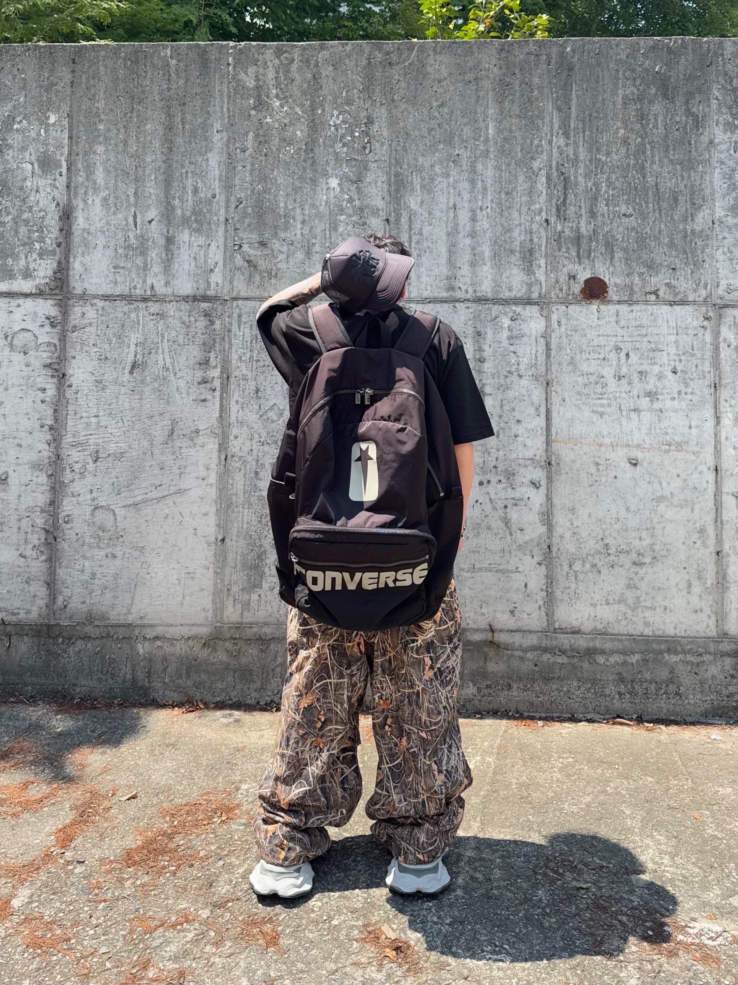 Converse x Drkshdw Oversized Backpack Black, Wapworks Utility 3T Lite Cargo Realtree 착용 스타일 - 4