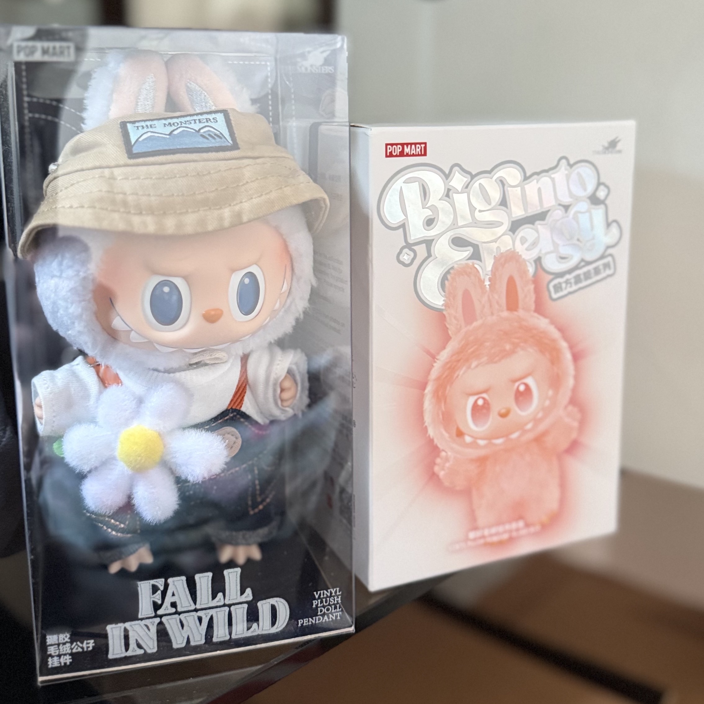 Pop Mart Labubu The Monsters Highlight Series Sealed Case (1 Blind Box), Pop Mart Fall In Wild Labubu Series Toy Keyring 착용 스타일