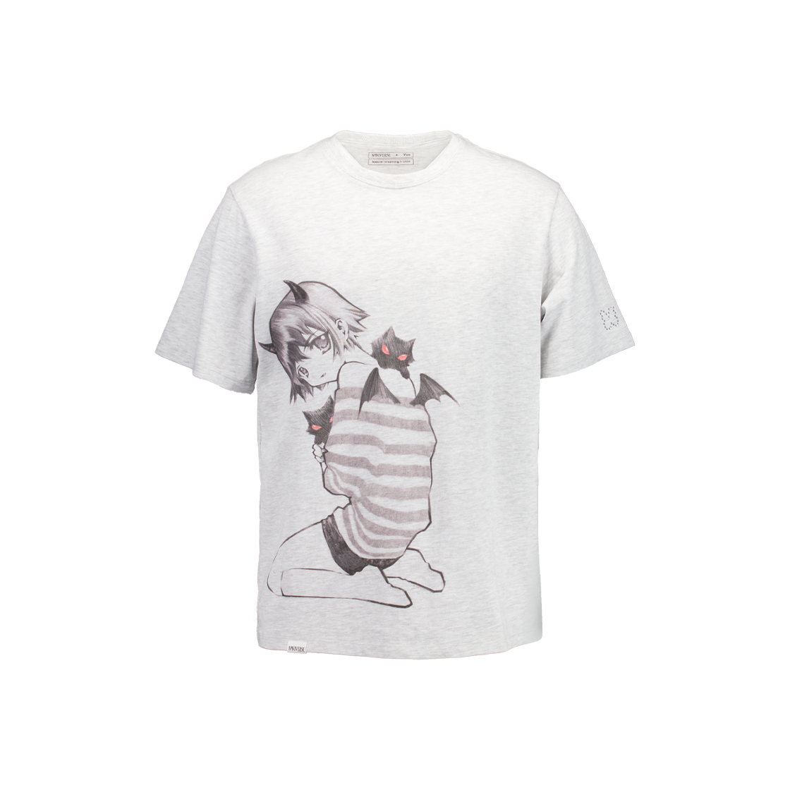 ＊韓国＊［NAVIVERSE］Dreaming T-Shirt 4color 나비버스 드리밍 티셔츠_그레이 | NAVIVERSE | KREAM