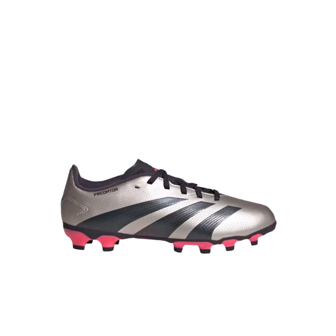 (J) 아디다스 프레데터 리그 MG 플래티넘 메탈릭 오로라 블랙((J) Adidas Predator League MG Platinum Metallic Aurora Black) - 1