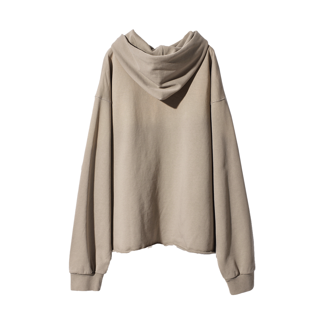 코드 멀티플 뱃지 풀오버 후디 베이지(Cord Multiple Badge Pullover Hoodie Beige) - 2