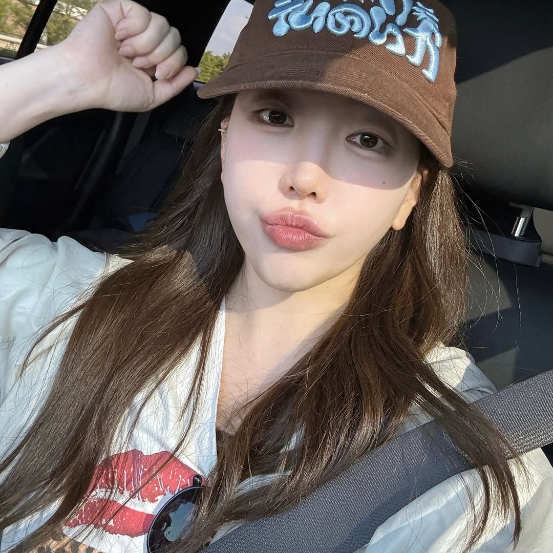 Dominant Star Kids Cap Brown 착용 스타일 - 1