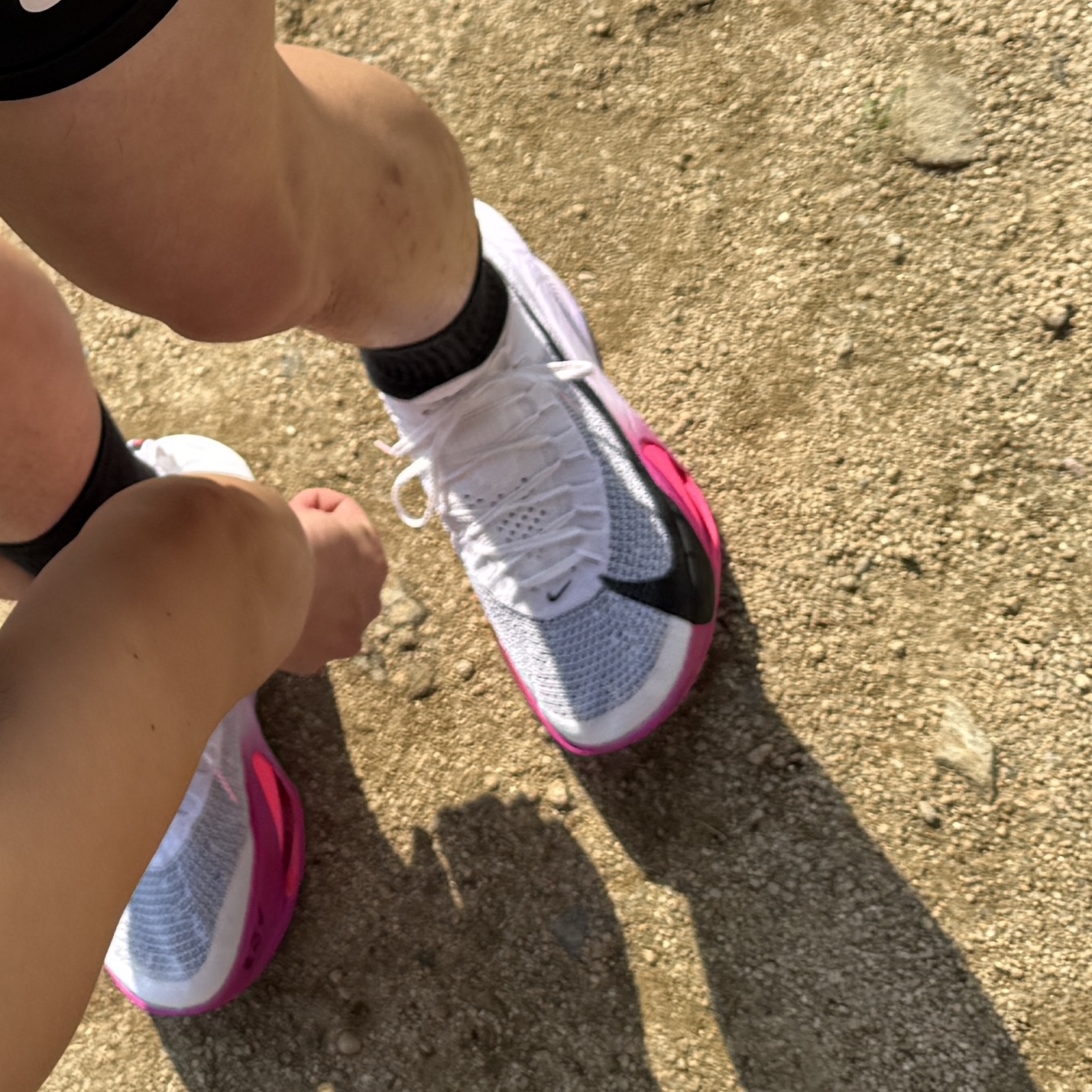 Nike Air Zoom Alphafly Next% 3 Hyper Pink 착용 스타일