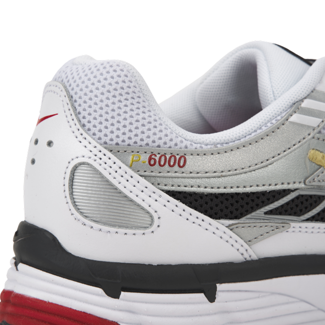 BV1021-101 (W) Nike P-6000 Metallic Silver Red - #8