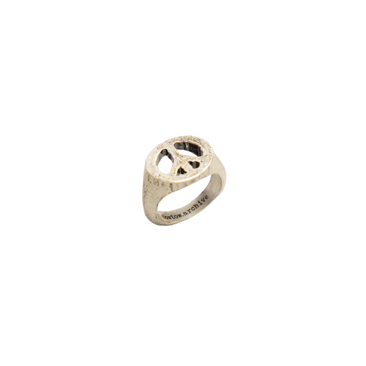 TBH52ABMR003SV TOWTOW.ARCHIVE Peace Ring Silver