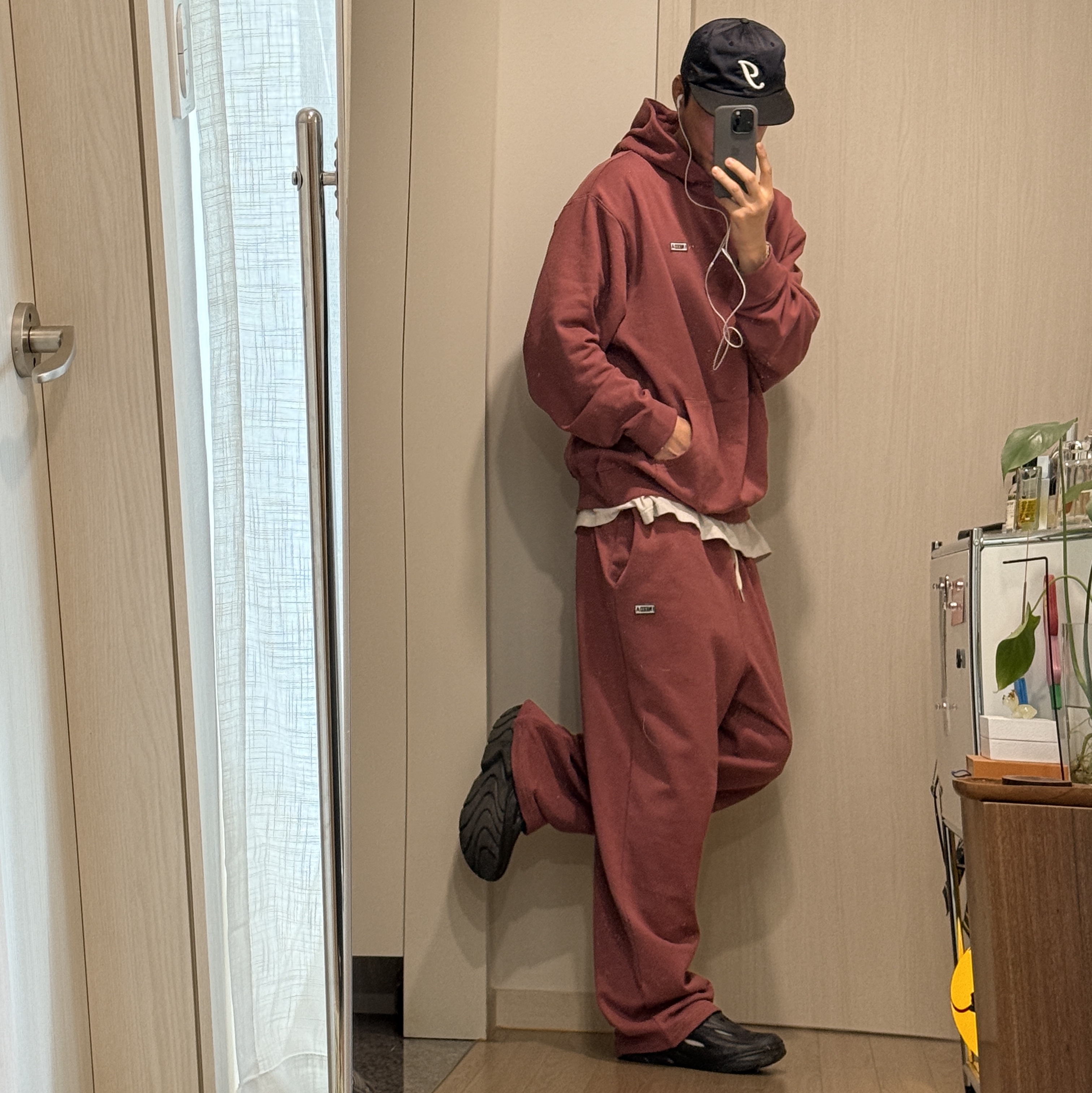 Broken Beat Staff Set-Up Pants 착용 스타일 - 2