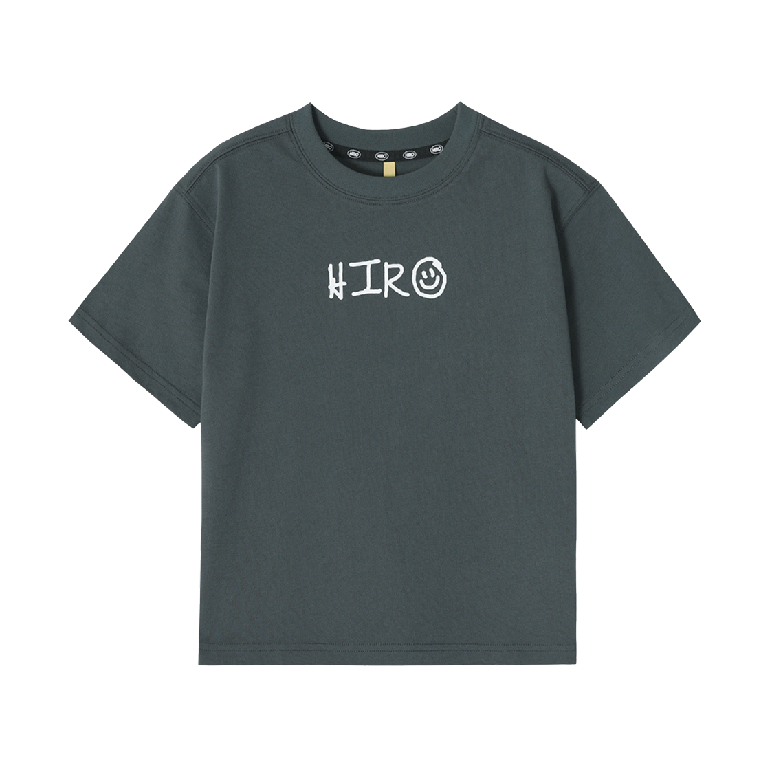 (키즈) 히로 올데이 티셔츠 차콜((Kids) Hiro All Day T-Shirt Charcoal)