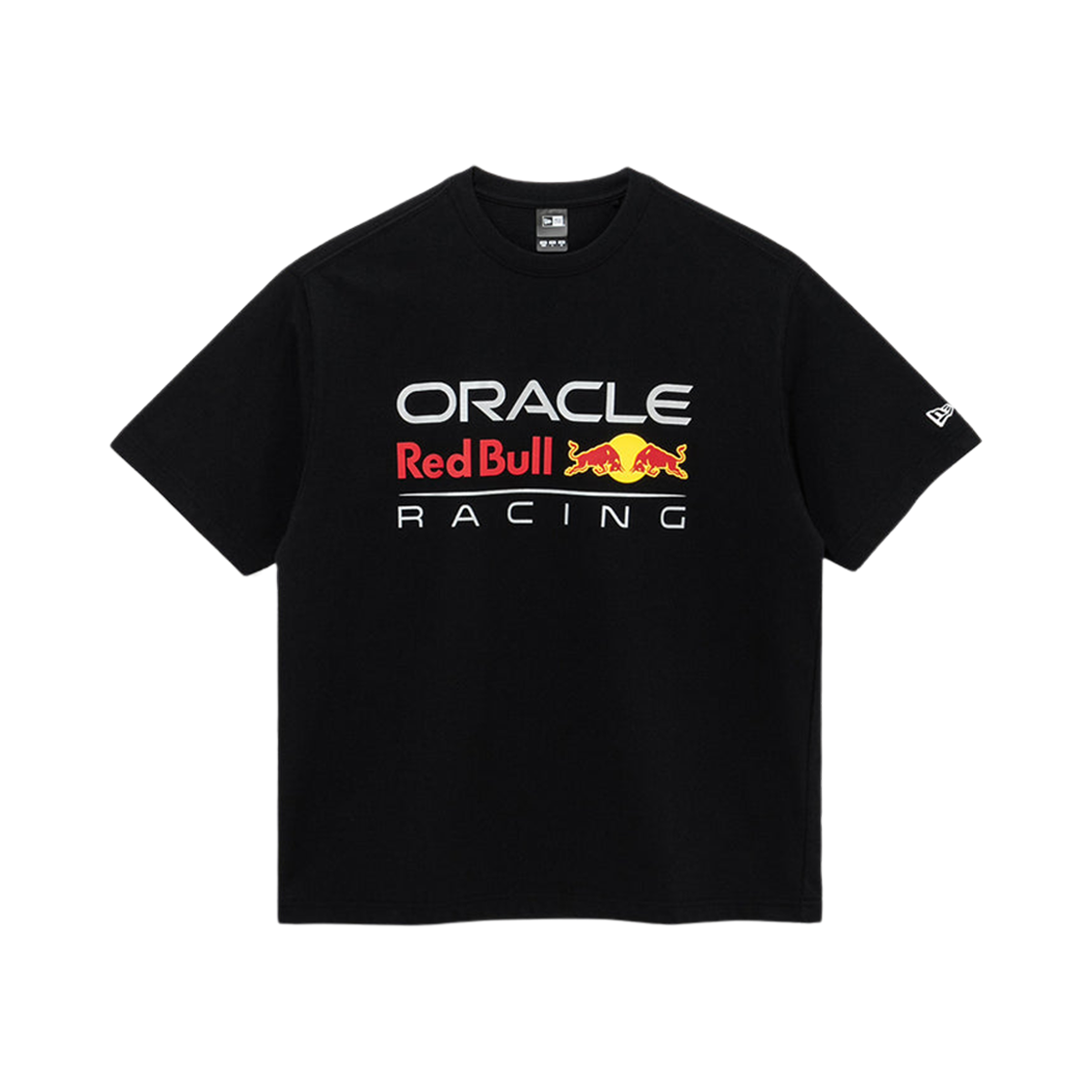 뉴에라 x 오라클 레드불 레이싱 인젝션 팩 코어 숏슬리브 티셔츠 블랙(New Era x Oracle Red Bull Racing Injection Pack Core S/S T-Shirt Black)
