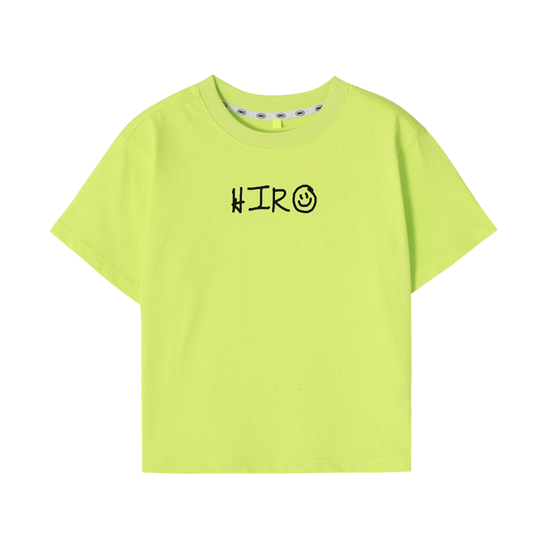 (키즈) 히로 올데이 티셔츠 라임((Kids) Hiro All Day T-Shirt Lime)