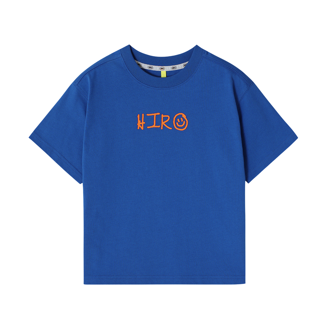 (키즈) 히로 올데이 티셔츠 블루((Kids) Hiro All Day T-Shirt Blue)