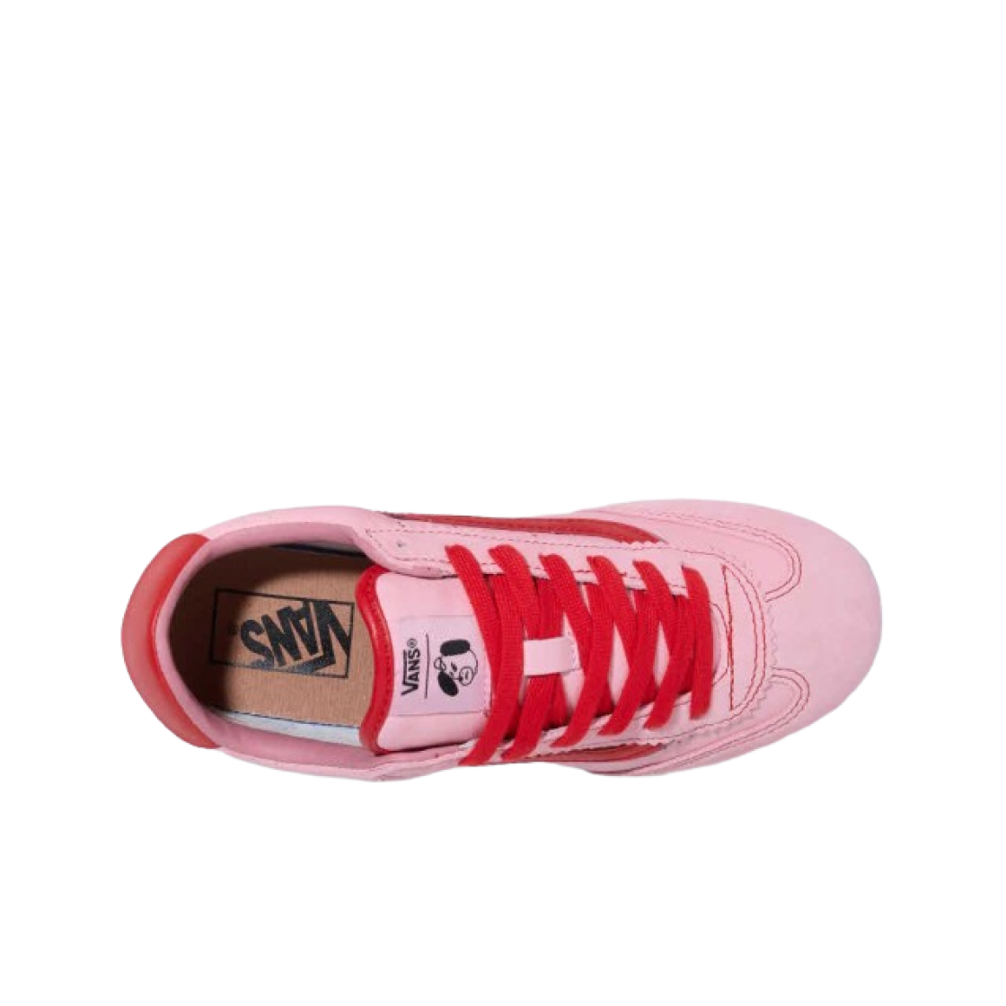 国内配送 VANS x RIROO SUPER LOWPRO RED/PINK New Vans x Riroo Super Lowpro Shoes - Pink/ Red (VN000D83FFP
