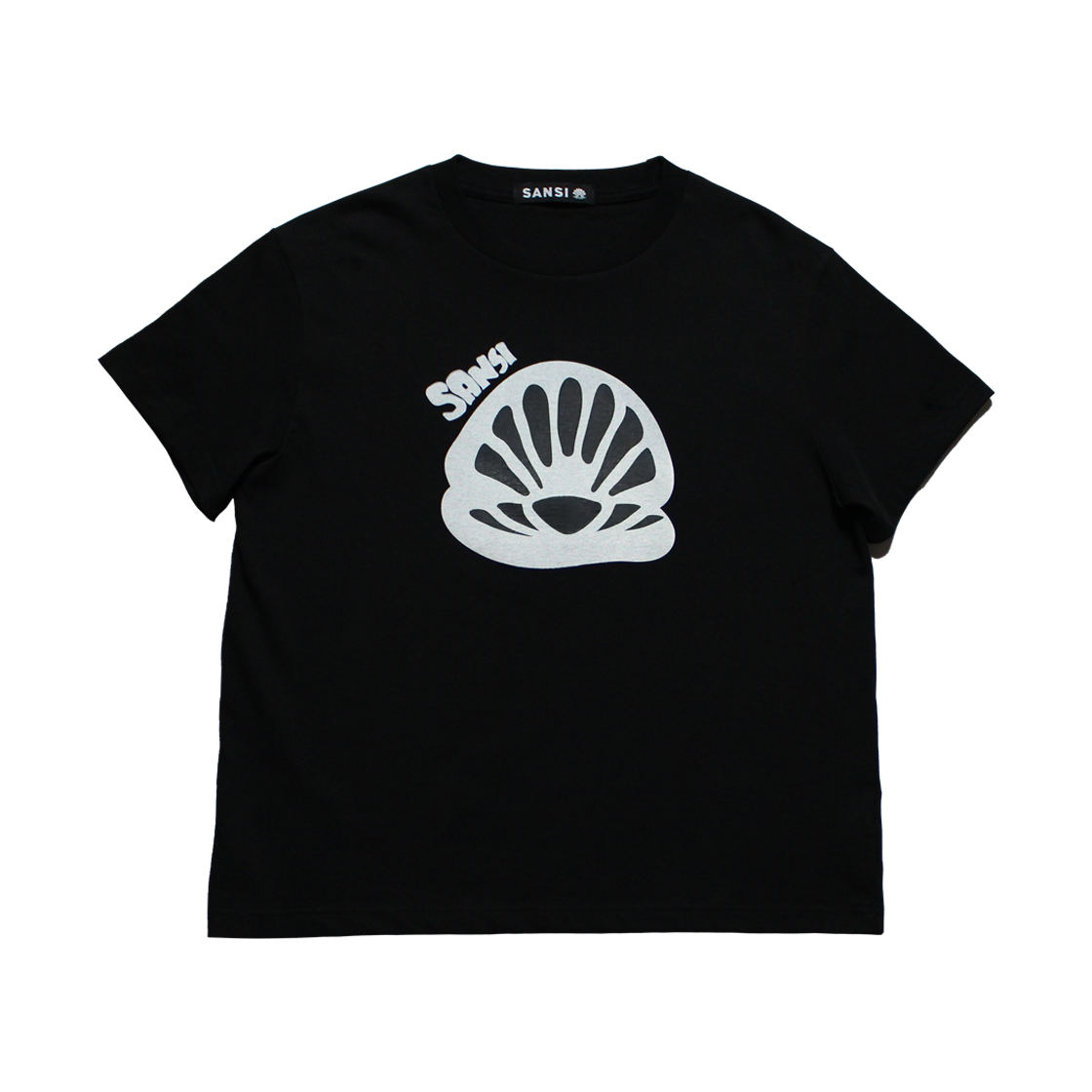 산시 로고 티셔츠 블랙(SANSI Logo T-Shirts Black) - 1