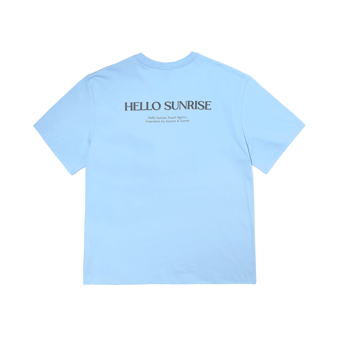 헬로선라이즈 선 스탬프 티_스카이 블루 | Hello Sunrise | KREAM
