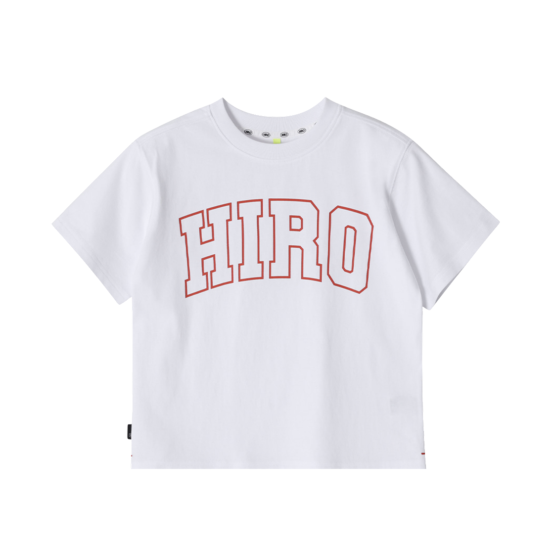 (키즈) 히로 블랭크 티셔츠 화이트((Kids) Hiro Blank T-Shirt White)