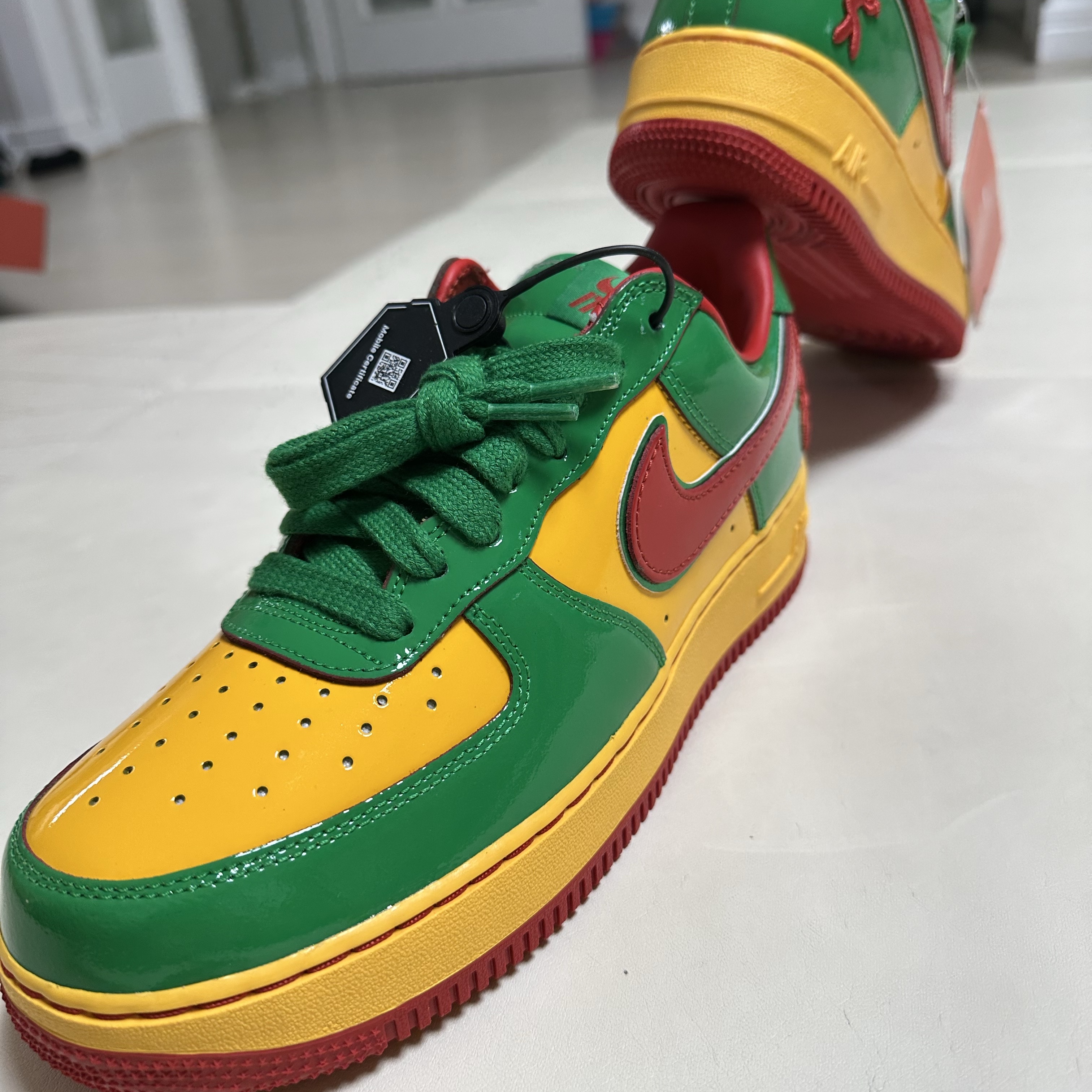 Nike x Lil Yachty Us Force 1 착용 스타일