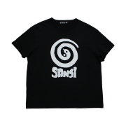 SANSI Yin Yang Snake T-Shirts Black