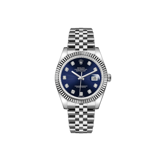 ITO45RWHHHSK Rolex Datejust 36-116234 Blue 10P Jubilee