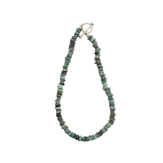 TBH52ABTN006TQ TOWTOW.ARCHIVE Luna Shell Nekclace Turquoise