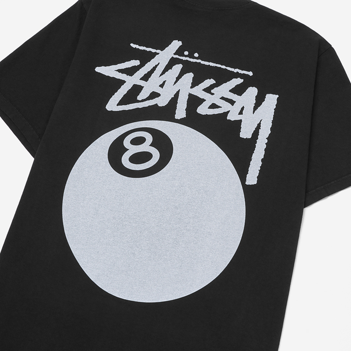 스투시 8볼 피그먼트 다이드 티셔츠 블랙 (2개 번들)(Stussy 8 Ball Pigment Dyed T-Shirt Black (Bundle of 2)) - 4