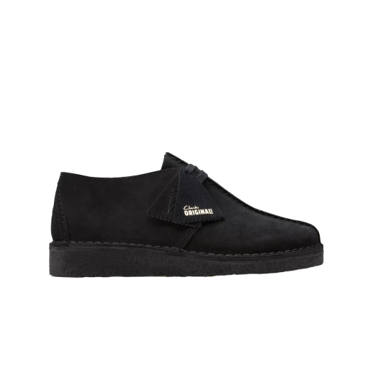 KM5CSOSCL05BK Clarks Desert Trek Black Suede - 25FW