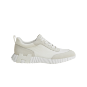 Hermes Bouncing Sneaker Mesh Suede Goatskin & Blanc